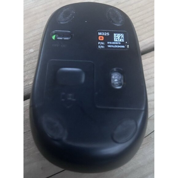 Logitech M325 Wireless Mouse with Designed For Web Scrolling - Black - Picture 2 of 5